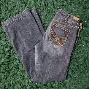 Ariat Denim Trousers Western Jeans Dark Wash Bootcut Cowgirl